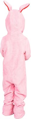 Kids/Youth/Toddler Christmas Pink Bunny Jumpsuit Halloween Christmas Costume