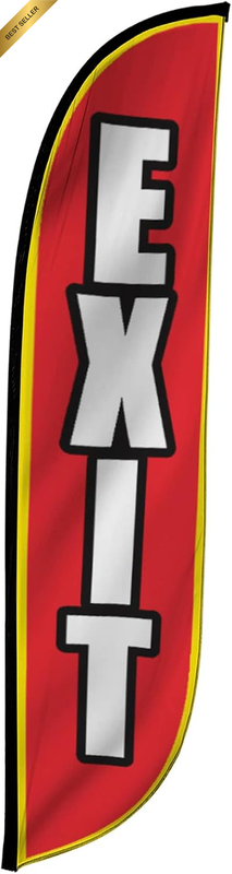 Events Themed Feather Flag, 12-Feet (Hardware Not Included)