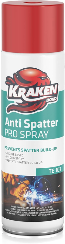 Kraken Bond anti Spatter Welding Spray - (1X12Oz) Anti-Splatter Aerosol Spray fo