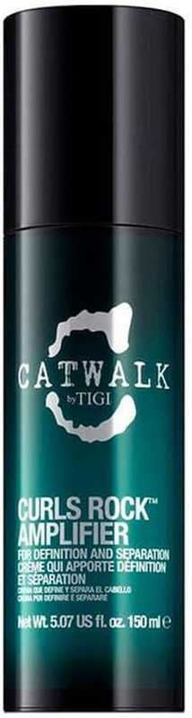 Catwalk Di TIGI Curls Rock Amplifier Crema Arricciante per Definizione E Controllo De Capelli Ricci, 150 Ml (L'Imballaggio Può Variare)