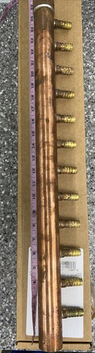 Watts Radiant Heat Manifold Copper 12 Port