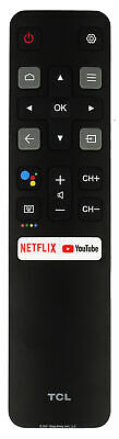 TCL 06-BTZNYY-SRC802V 50S434 55S434 65S434 Remote Control w/ Netflix
