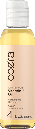 Масло с витамином Е | 30 000 МЕ | 4 жидких унции | 100% чистые масла | Вегетарианец | от Коэра