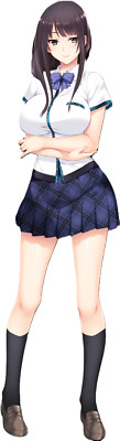 Temptation of elder sister sticker maaya kisaragi weatherproof bumper vinyl