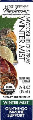 Fungi Perfecti/Host Defense MycoShield Spray Winter Mist 0,5 жидких унций Жидкость