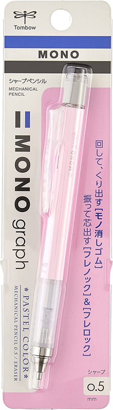 Mechanical Pencil, Monograph Pastel Color 0.5Mm, Sakura Pink (DPA-136E)