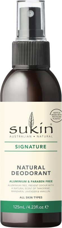 SIGNATURE NATURAL DEODORANT 125ML with Aloe Vera and Burdock