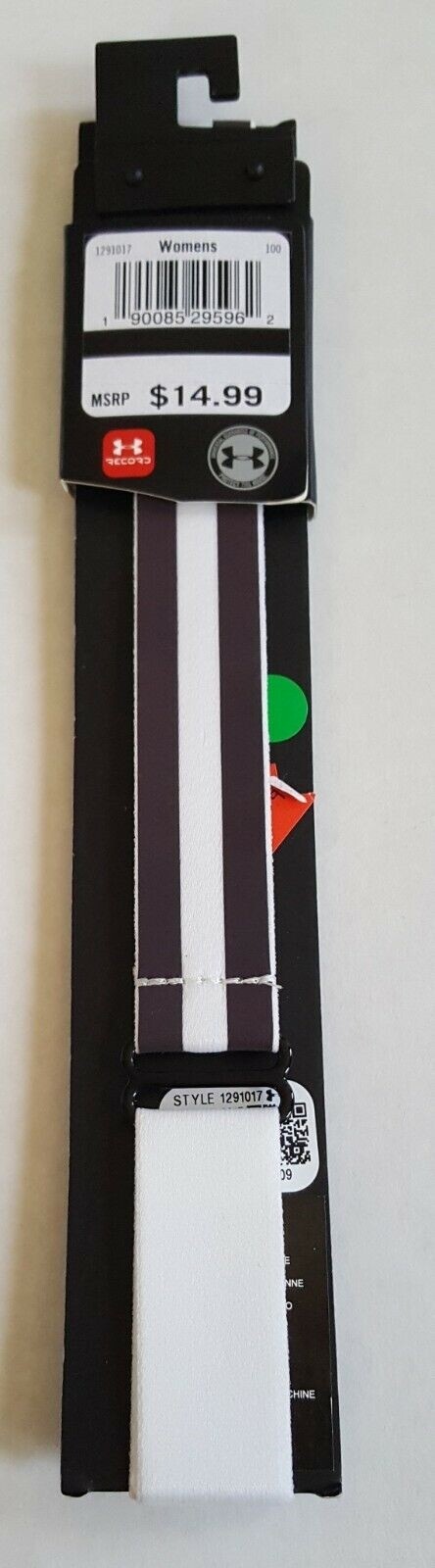 Under Armour Women's Reflective Headband Purple and White New