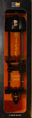 Tight Spot RISE 5 Arrow Quiver Right Hand Black New