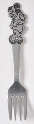 Vintage Walt Disney by Bonny Stainless Steel Minnie Mouse Fork Japan Flatware