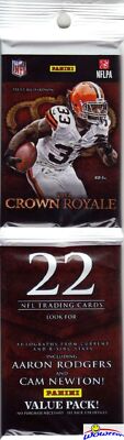 2012 Panini Crown Royale Football HUGE JUMBO FAT Pack -22 Cards! Wilson RC YR
