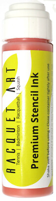 Racquet Art Premium Stencil Ink - Solvent Based - Orange