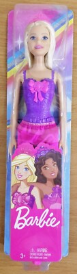 Barbie You Can Be Anything Princess Doll GHP45 New Sealed Purple Pink Dress