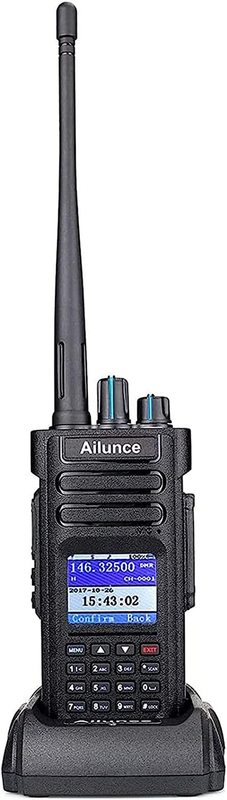 HD1 Ham Radio, DMR Handheld Two Way Radio, Dual Band Portabl