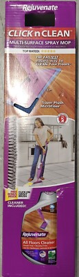 Rejuvenate Click n Clean Multi Surface Microfiber Spray Mop Kit Flooring Cleaner