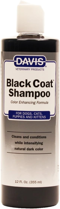 Davis BCS12 Black Coat Pet Shampoo, 12 Oz