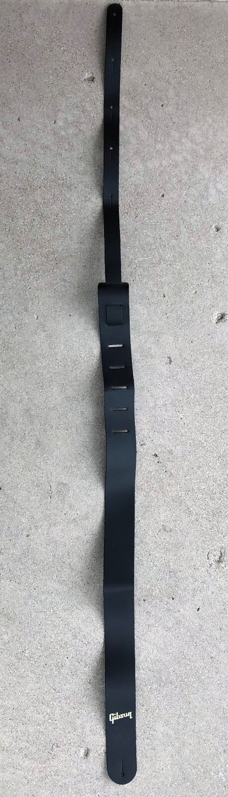 Gold Logo Usa | Brand New Gibson “the Nubuck” Black Leather