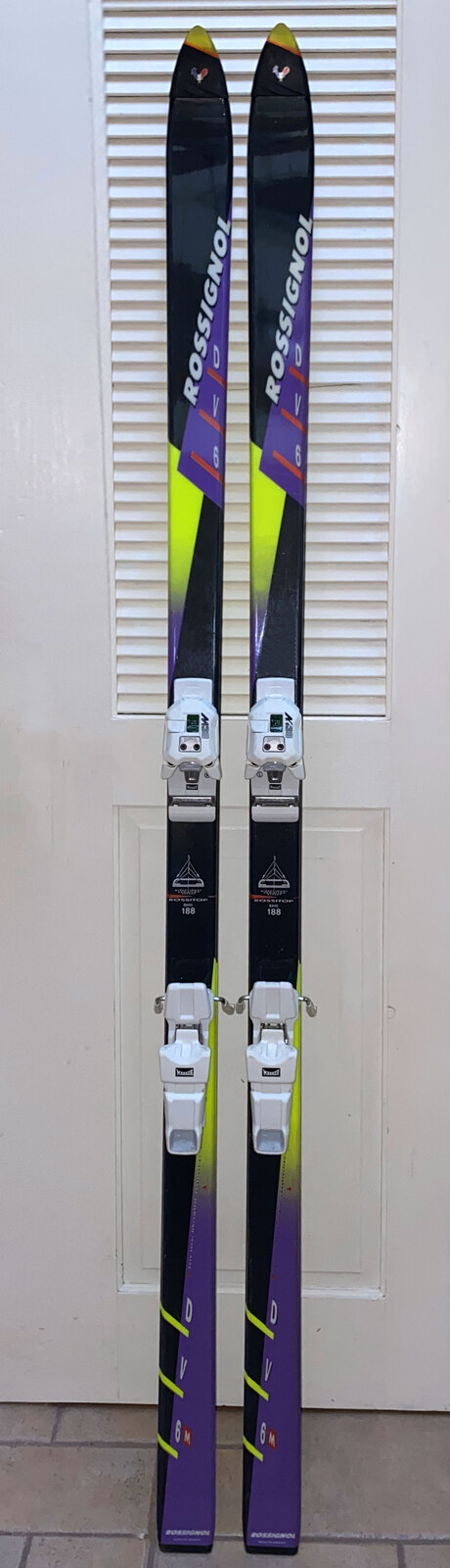 ROSSIGNOL DV6 Ski Set 188 w Marker M38 Twincam Bindings | eBay ROSSIGNOL DV6 Ski Set 188 w Marker M38 Twincam Bindings | eBay