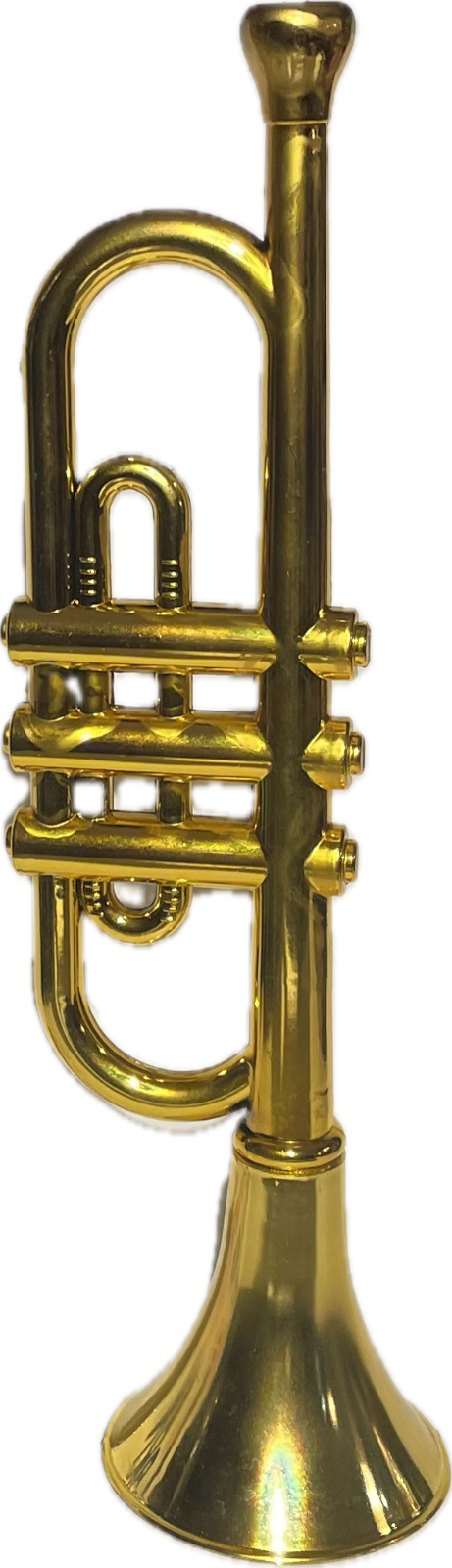 Squeaker BUGLE HORN TOY 13” Plastic Noisemaker Prop Funny Sound Clown Trumpet