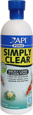 POND SIMPLY CLEAR Pond Water Clarifier 16-Ounce Bottle (248B)