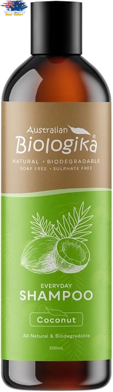 Biologika Coconut Shampoo 500ml | Moisturizing Natural Formula | All Hair Types
