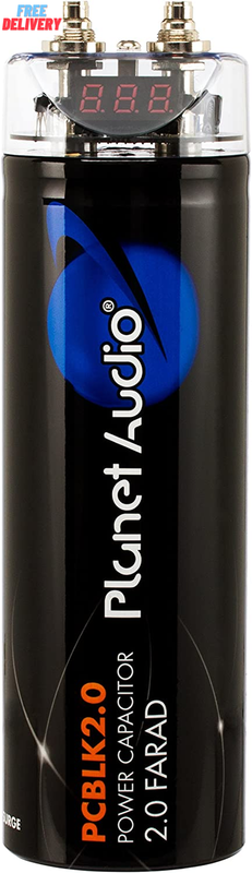 PCBLK2.0 &ndash; 2 Farad Car Capacitor for Energy Storage to Enhance Bass Demand from