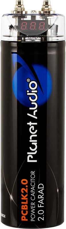 PCBLK2.0 – 2 Farad Car Capacitor for Energy Storage to Enhance Bass Demand from