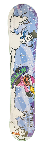 GIRLS' ALTITUDE LIL RIPPER BEGINNER SNOWBOARD (ROCKER) SIZES: 80CM-130CM