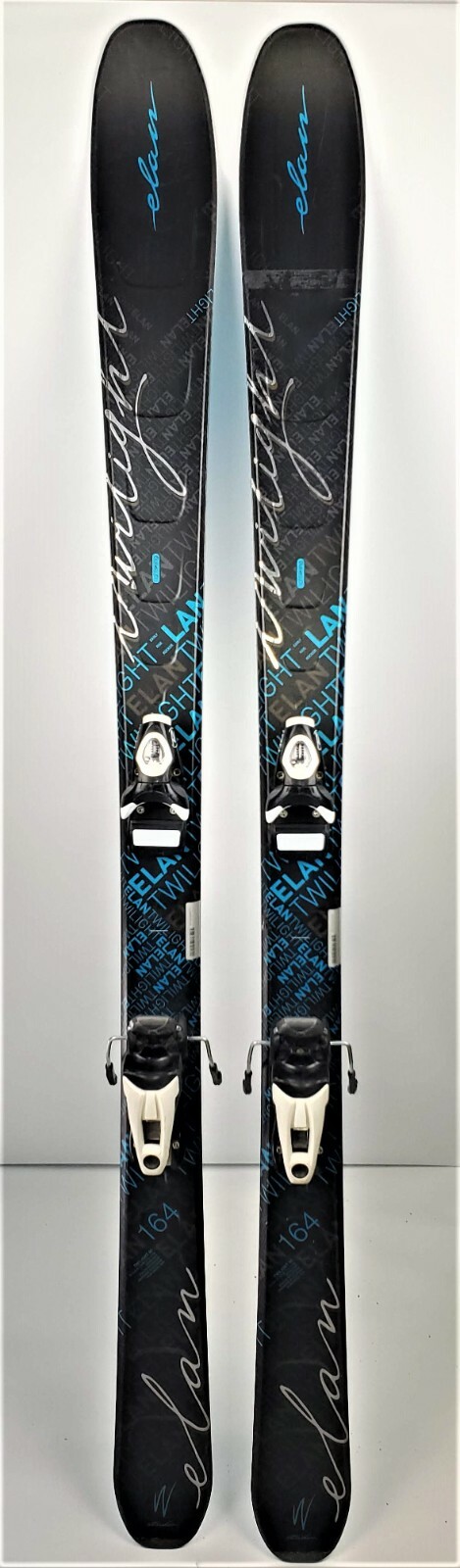 Elan Twilight 90 Skis 164cm w/ Rossignol Axium 100 Bindings