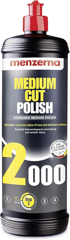 Menzerna Medium Cut Polish 2000 32 Oz New. (Former PO91E & PO91L)
