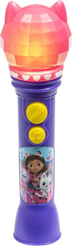 Dreamworks Gabby'S Dollhouse Toy Microphone for Kids, Musical Toy for Girls with