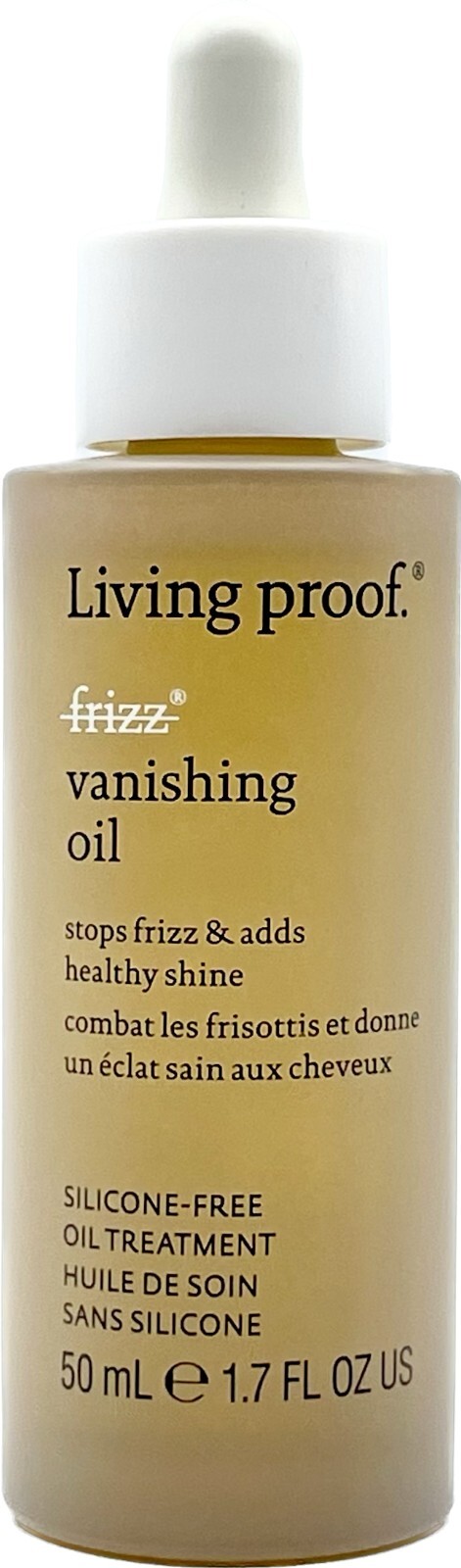 Living Proof No Frizz Vanishing Oil - сыворотка 1,7 унции - СОВЕРШЕННО НОВАЯ, 100% АУТЕНТИЧНАЯ