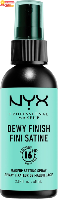 Setting Spray, Long Lasting, Lightweight, Dewy Finish, 60ml Makeup Mist