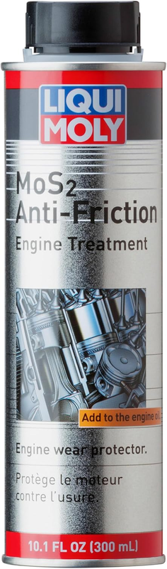 Liqui Moly MoS2 Anti-Friction Engine Treatment | 300 ml | Oil additive | SKU: 20