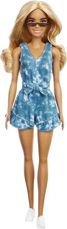 Fashionistas Doll # 173, Tie-Dye Romper, Toy for Kids 3 to 8