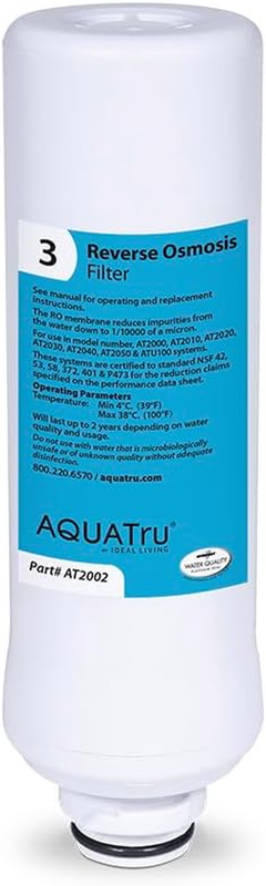 Countertop Reverse Os | Aquatru Replacement Reverse Osmosis Filter