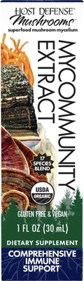 Экстракт Fungi Perfecti/Host Defense MyCommunity, 1 жидкая унция, жидкость