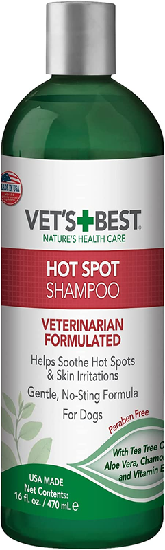 Vet'S Best Hot Spot Itch Relief Shampoo for Dogs | Relieves Dog Dry Skin, Rash,