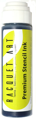 Racquet Art Premium Stencil Ink - Solvent Based - Blue