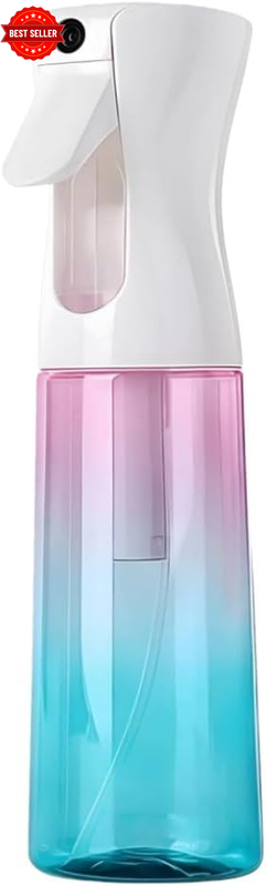 Continuous Mist Spray Bottles, 200Ml, Multi-Purpose for Hair, Plants, Cleaning,