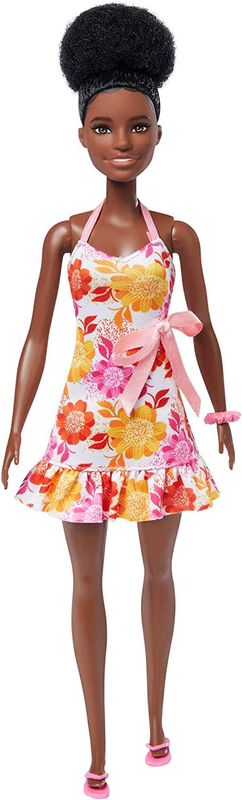 Loves the Ocean Doll with Natural Black Hair, Pineapple Dres