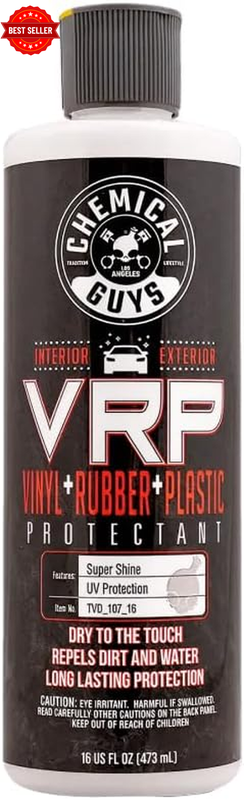 TVD_107_16 V.R.P. Vinyl, Rubber, and Plastic Super Shine Dressing (16 Oz)
