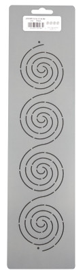 Quilting Stencil Geometric Swirl Border Simple Quilt Patterns Quilters Stencil