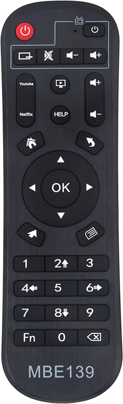 VINABTY Remote Replacement for Android TV Box X88 PRO 10 Android Box 9.0 10.0 11