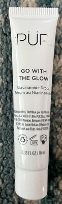 2 X Pur Go With The Glow Niacinamide Drops Serum 10 ml Travel Size FREE SHIPPING