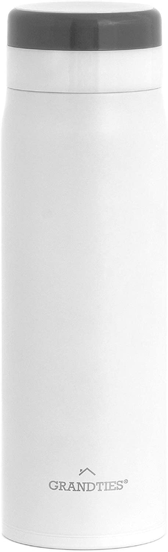 Grandties Lightweight Travel Water Bottle with Strainer- 20Oz Vacuum Insulated W