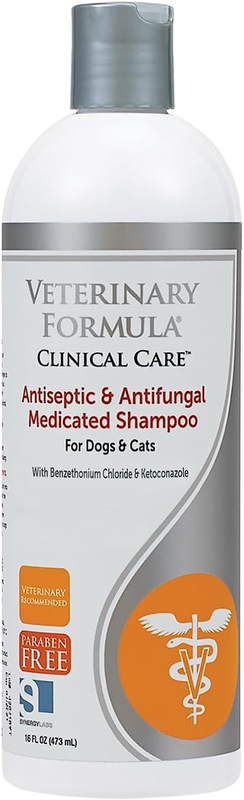 Veterinary Formula Clinical Care Antiseptic and Antifungal Shampoo for Dogs and