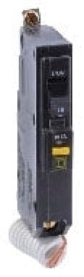 QOB115GFI - Square D Co Bolt-On 120V 15A 1 pole circuit breaker 10kA@120V