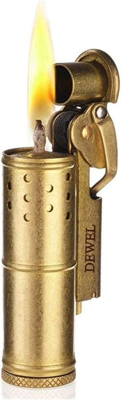 Vintage Fine Copper Windproof Creative Personality Brass Lighter