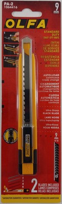 OLFA 1064416 PA-2 9mm Multi-Blade Auto Load Utility Knife 
